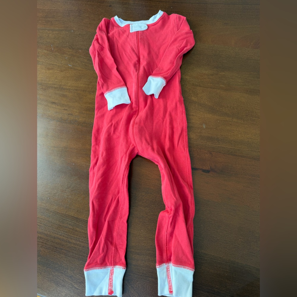 The Beaufort Bonnet Company Red Baby Outfit